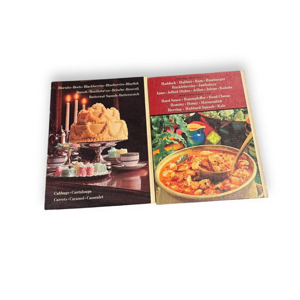 Woman's Day Encyclopedia of Cookery Volumes #6 & 2 Vintage Cookbooks 1966